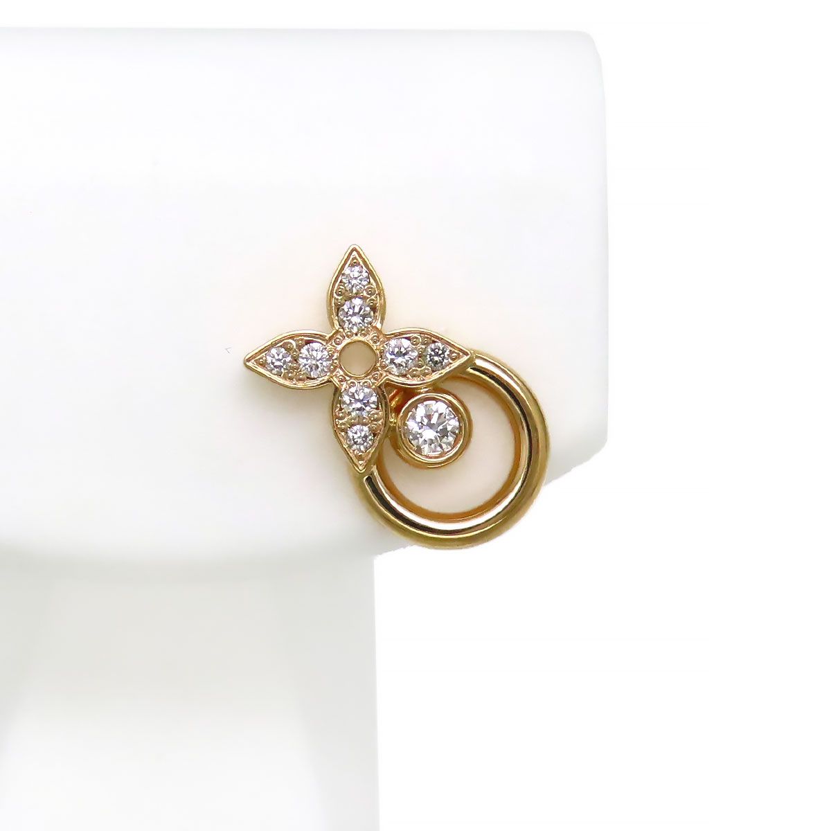 ルイヴィトン ピアス 片耳 ルイヴィトン イディール ブロッサム ピアス 片耳用 Q16532 Au750