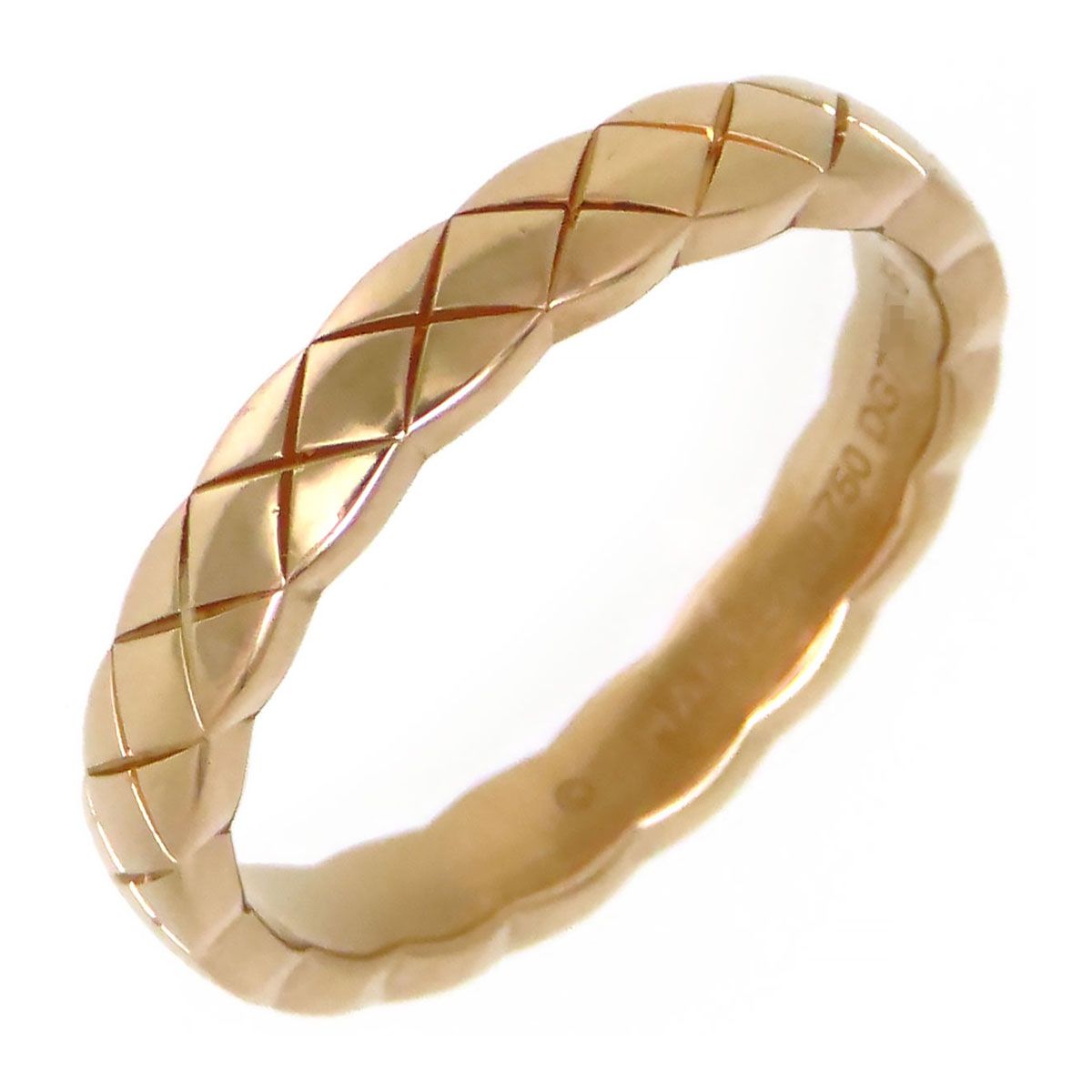 シャネル ココ クラッシュ リング ミニモデル 51 J 11785 Au 750 K 18 BG レディース CHANEL ジュエリー