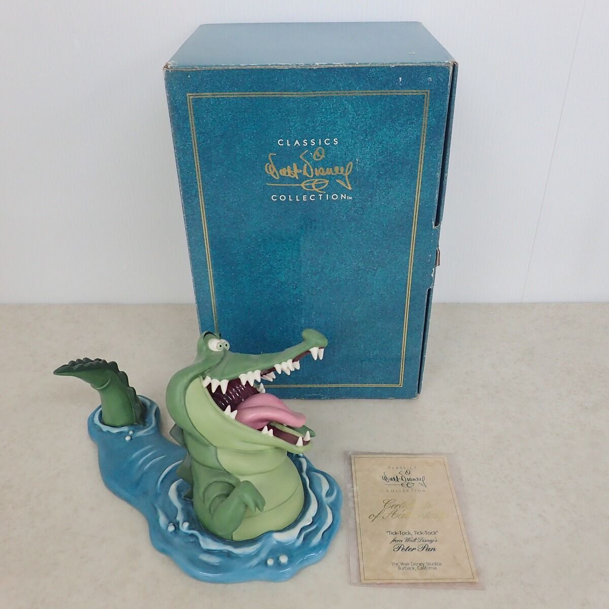 ◇☆ディズニー WDCC フィギュア オルゴール ピーターパン チクタク