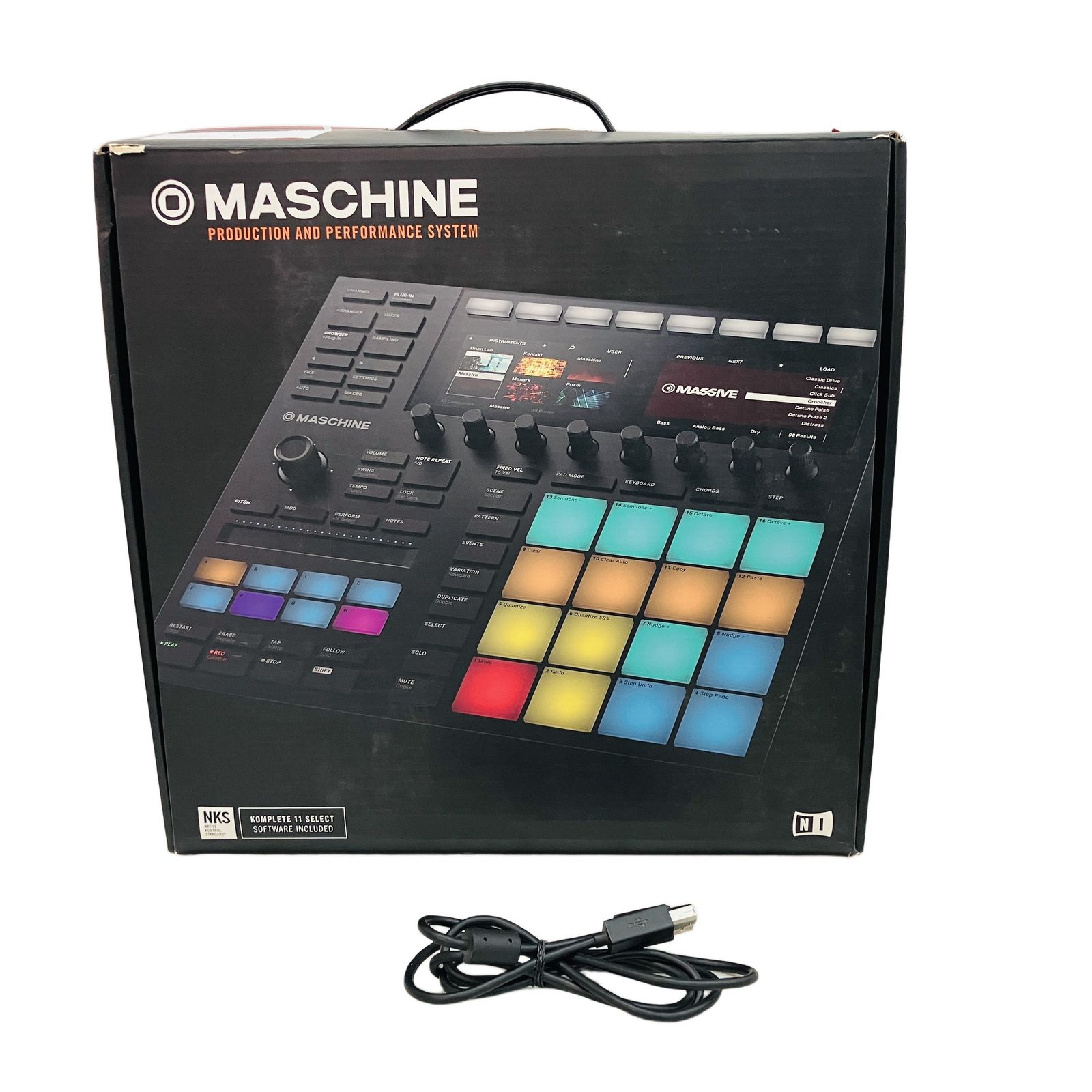 Native Instruments MASCHINE MK3 Black MIDIコントローラー グルーヴ