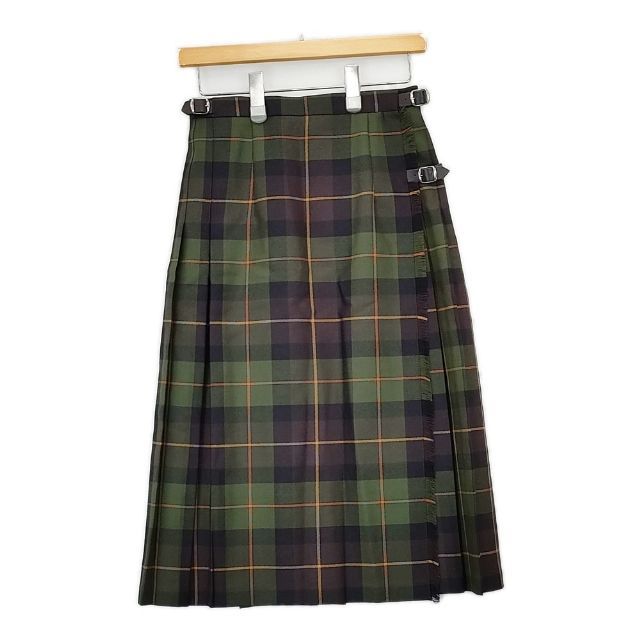 O NEIL OF DUBLIN DERRY CHAN キルト 巻き 定価25000円 スカート グリーン ブラウン レディース オニールオブダブリン 5-1225 T∞