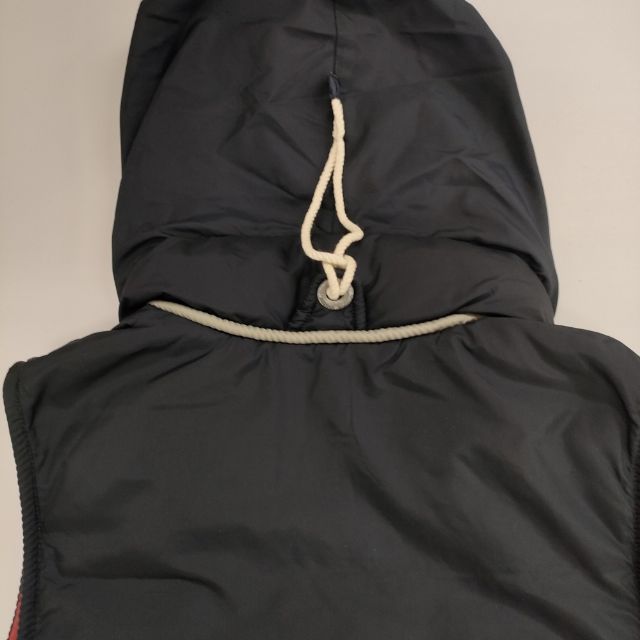 45rpm& 美品 セーラーダウンベスト 2 紺赤 ラルフローレン リバーシブルベビーダウンベスト ネイビー×レッド 24M