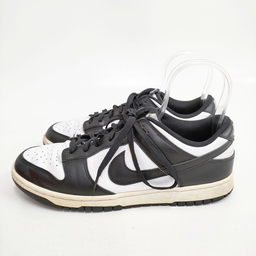 NIKE DUNK LOW RETRO ダンク DD 1391-100 サイズ28 cm スニーカー ホワイト ブラック メンズ ナイキ 5-1225 G◎