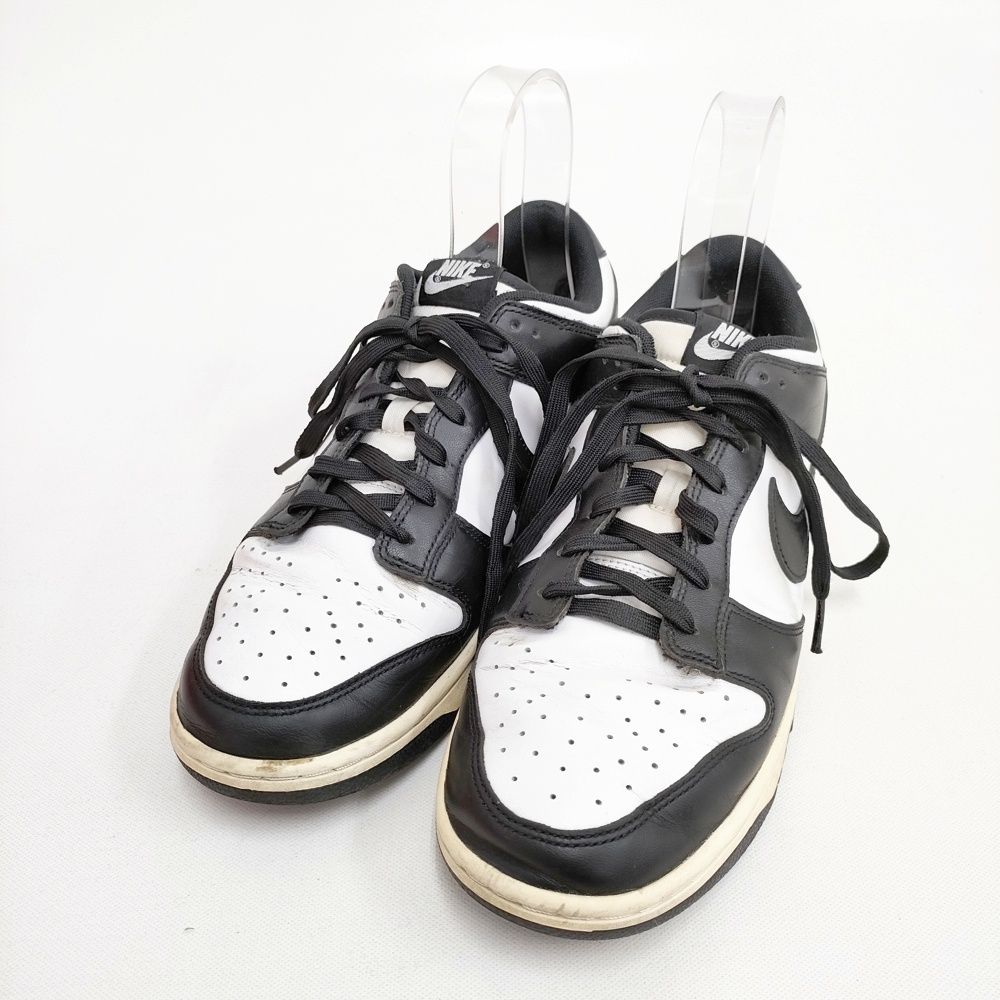 NIKE DUNK LOW RETRO ダンク DD 1391-100 サイズ28 cm スニーカー ホワイト ブラック メンズ ナイキ 5-1225 G◎