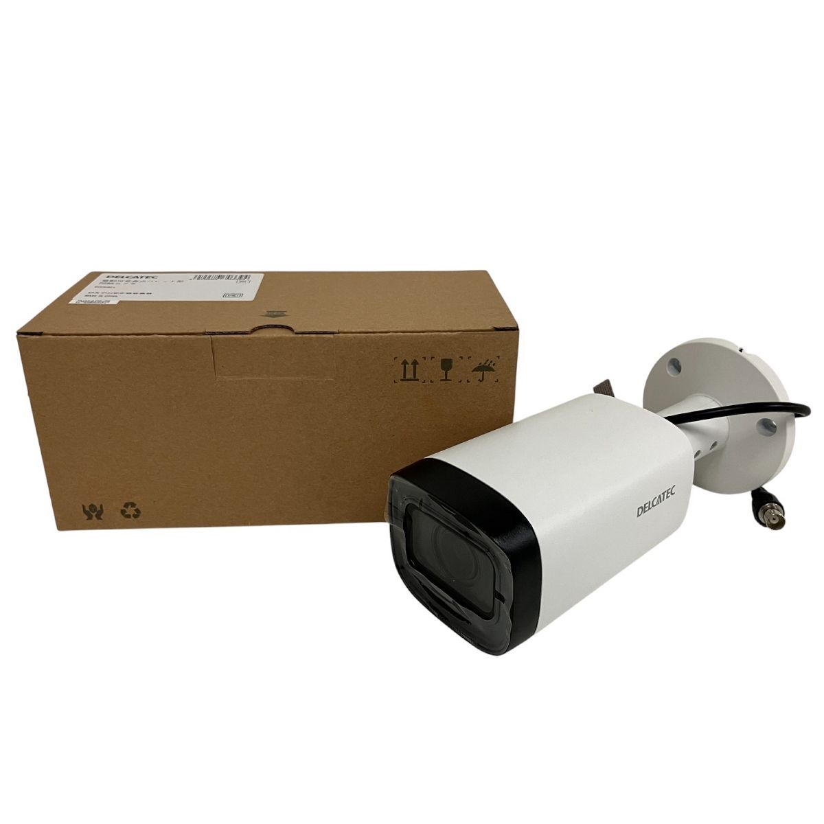 デルカテック 電動可変焦点バレット型同軸カメラ 防犯カメラ ♥