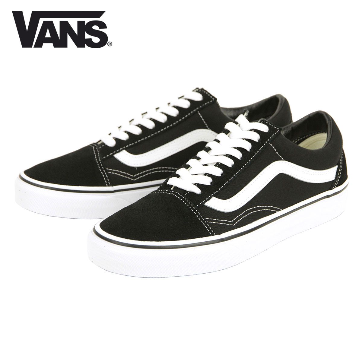 23.0 cm～25.5 cm バンズ スニーカー メンズ レディース VANS オールドスクール OLD SKOOL BLACK|WHITE