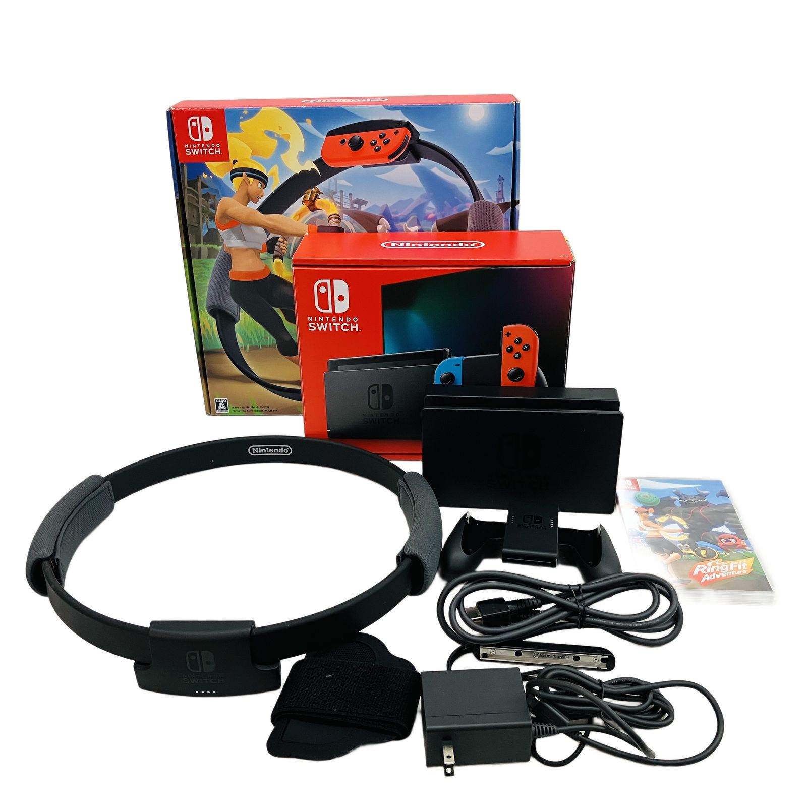 【中古】任天堂 スイッチ HAC-001 本体 Nintendo Switch HAC-001 ニンテンドー スイッチ 本体 任天堂 リング