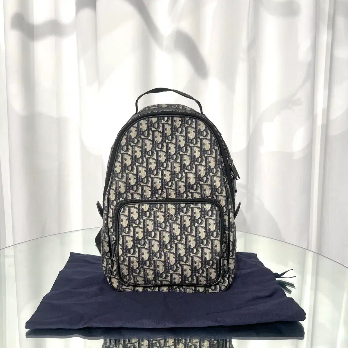 ミニサイズ ダスト構成 ディオール オブリーク ジャカード ライダー スリングバック バックパック