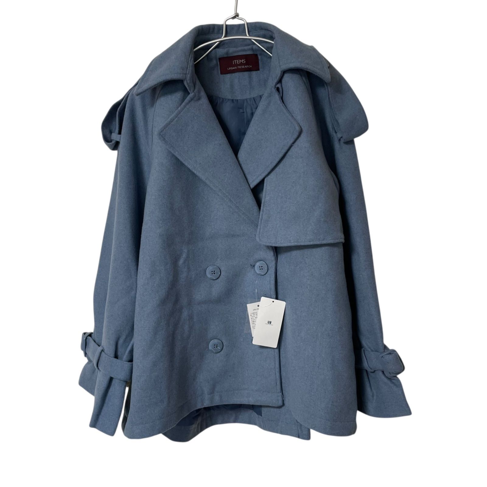 ZK17【美品】ITEMS URBAN RESEARCH アーバンリサーチ ウール混メルトン 
