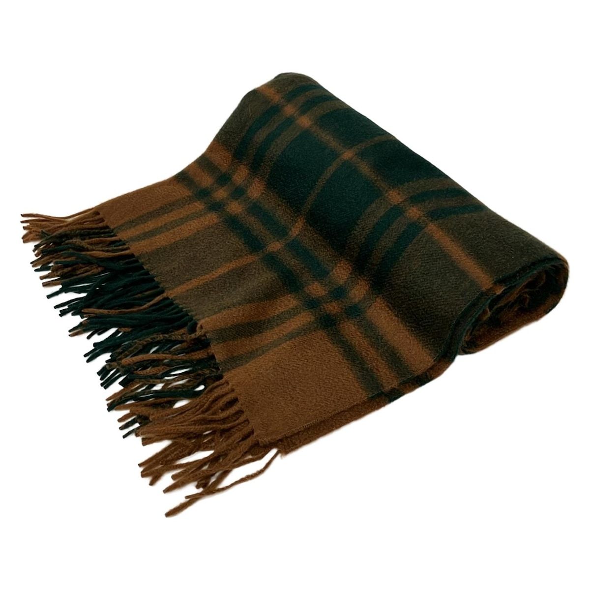 Joshua Ellis(ジョシュアエリス) ストール(ショール)美品 - ブラウン