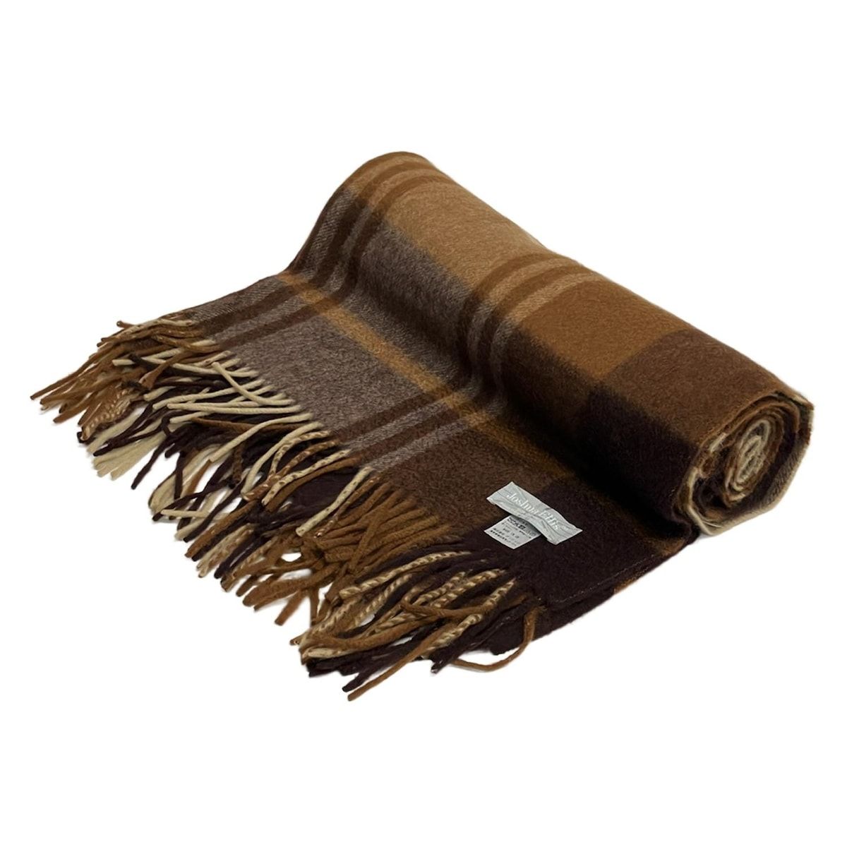 Joshua Ellis(ジョシュアエリス) ストール(ショール)美品 - ベージュ