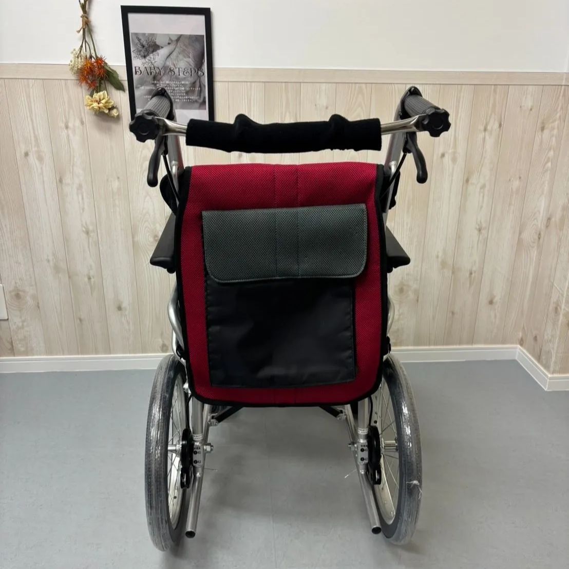 NISSIN 座王 介助型車いす NAH-521A 座面シート付き 高品質！軽量