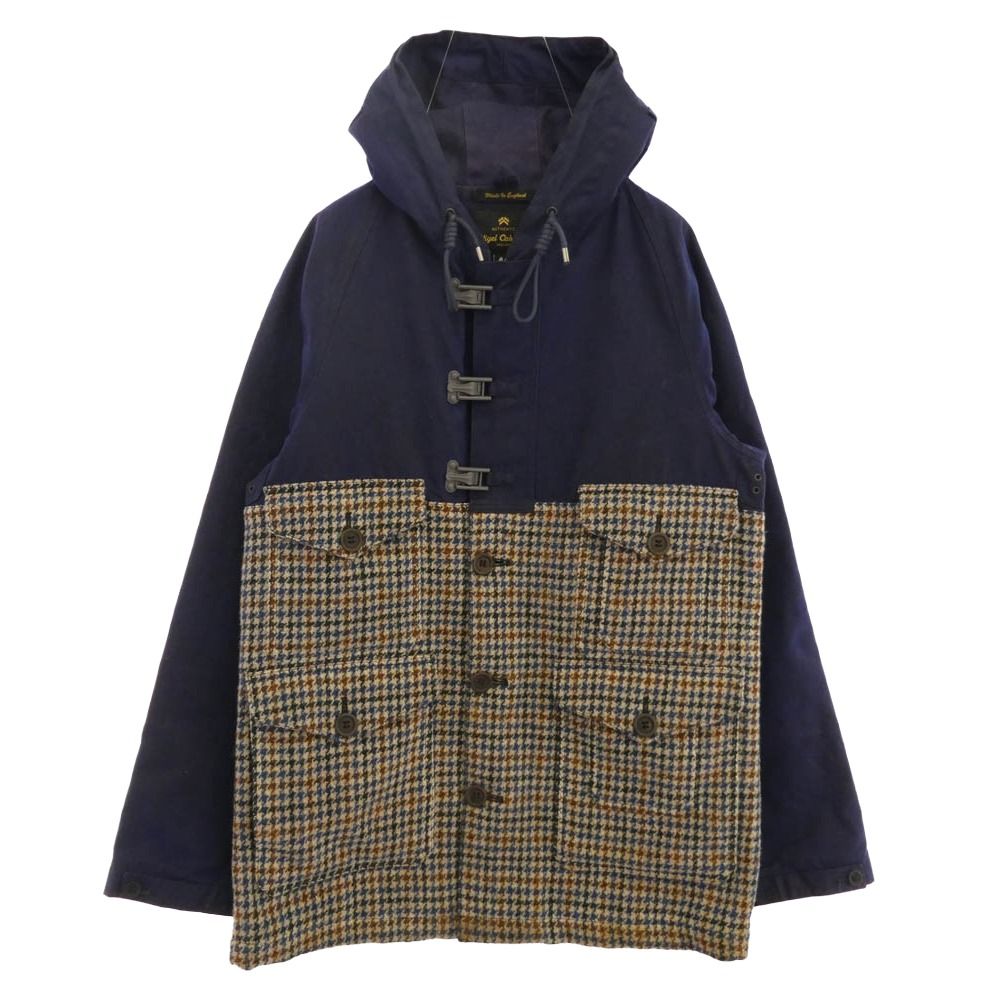 Nigel Cabourn ナイジェルケーボン HARRIS TWEED ハリスツイード JACKET カメラマン ジャケット ブルー系 ベージュ系 46