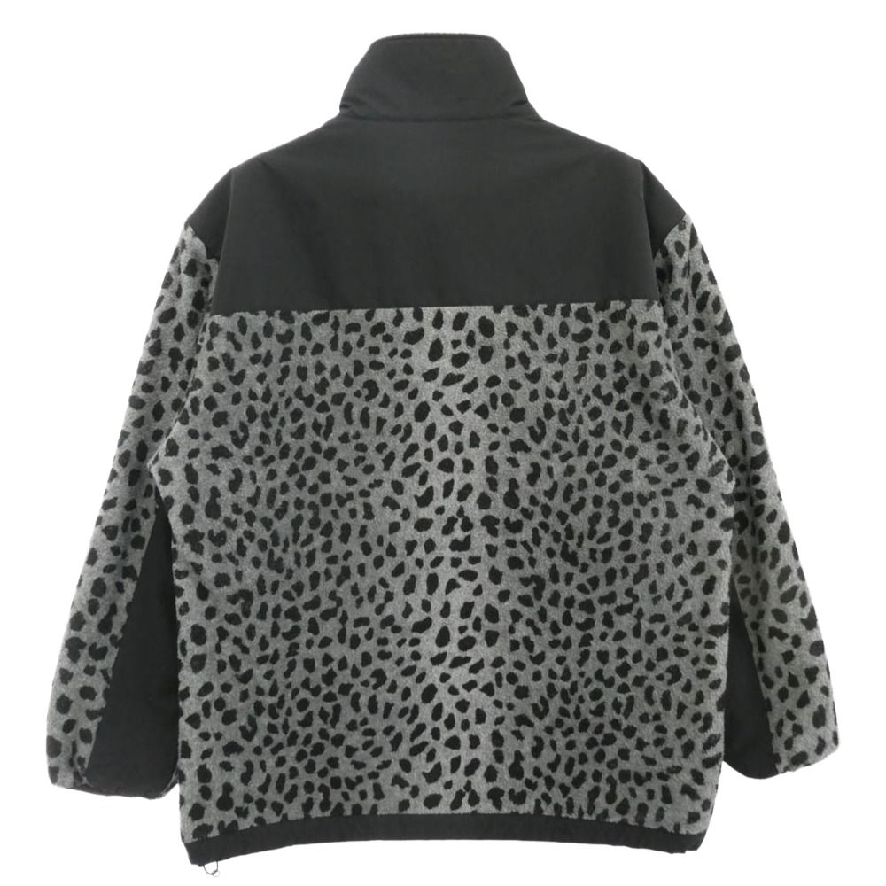 WACKO MARIA ワコマリア 20AW 20FW-WMO-OD07 LEOPARD BOA FLEECE JACKET レオパード柄 ボア フリースジャケット ブラック系 M【中古】 WACKO MARIA ワコマリア 20AW 20FW-WMO-OD07 LEOPARD BOA FLEECE