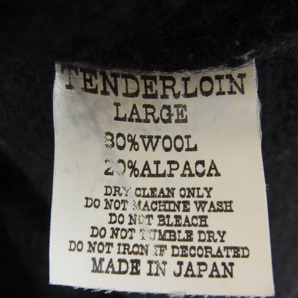 TENDERLOIN テンダーロイン ウール アルパカ混 Vネック ニット