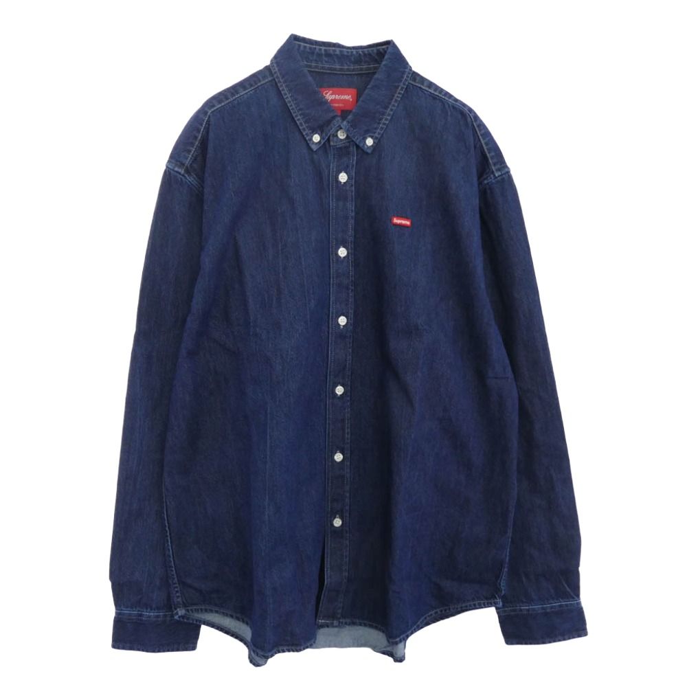 Supreme シュプリーム Small Box Denim Shirt スモールボックス ボタン
