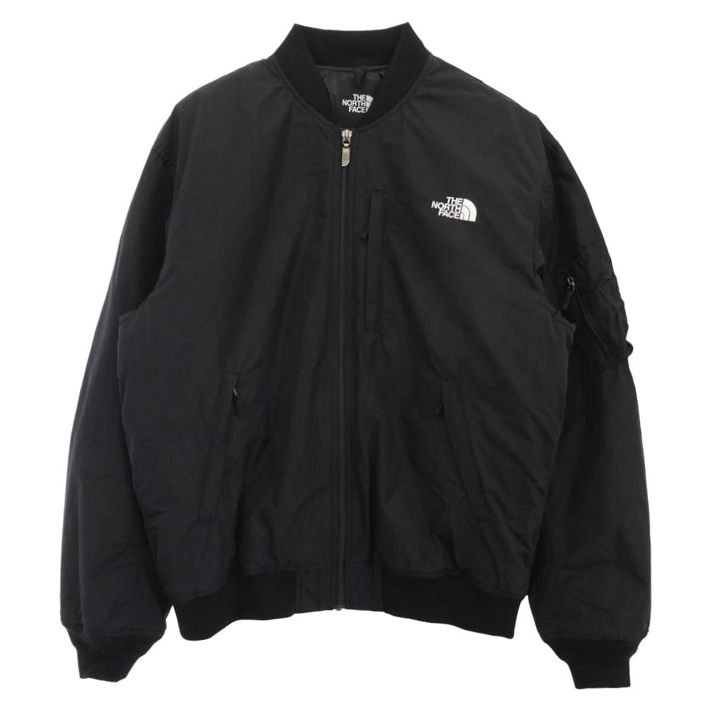 THE NORTH FACE ノースフェイス NY 82552 Insulation Bomber Jacket インサレーション ボンバー ジャケット ダウンジャケット ブラック系 XL