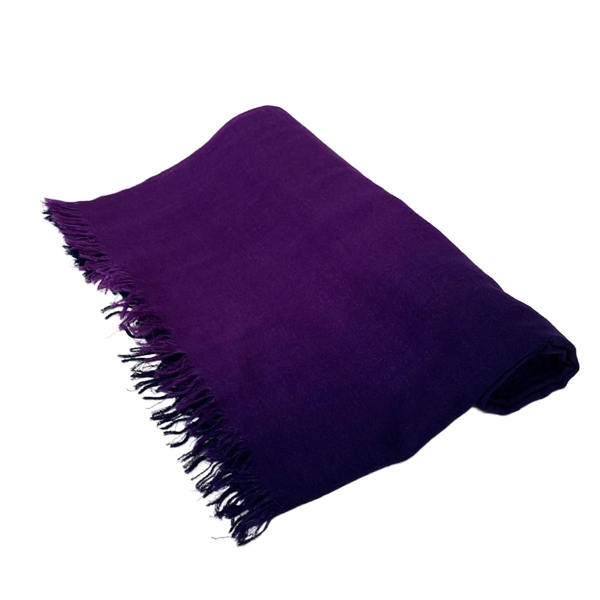 theory luxe セオリーリュクス ストール ショール - パープル×ダークパープル ウール