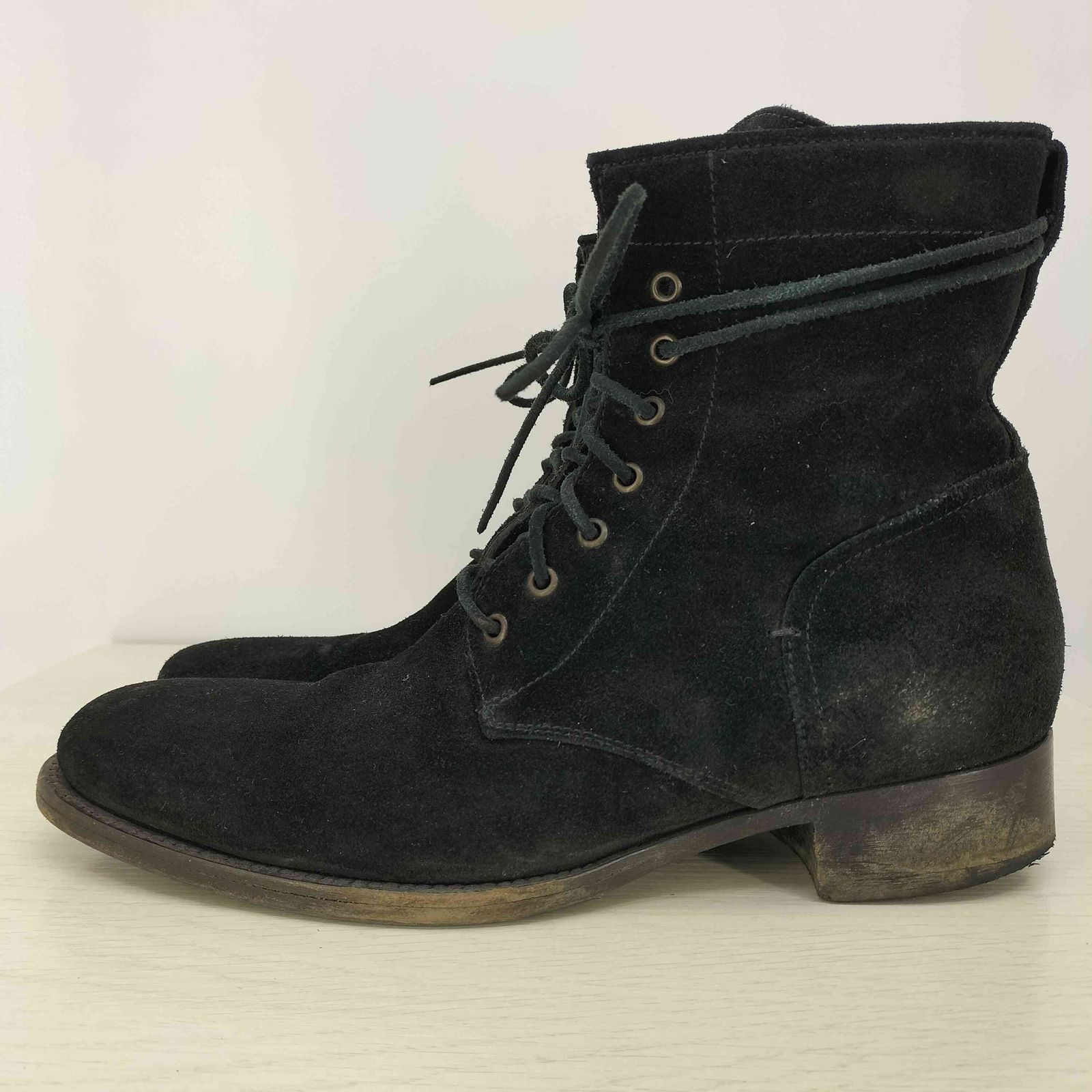 ブッテロ BUTTERO スエード 7ホール レースアップブーツ メンズ 42