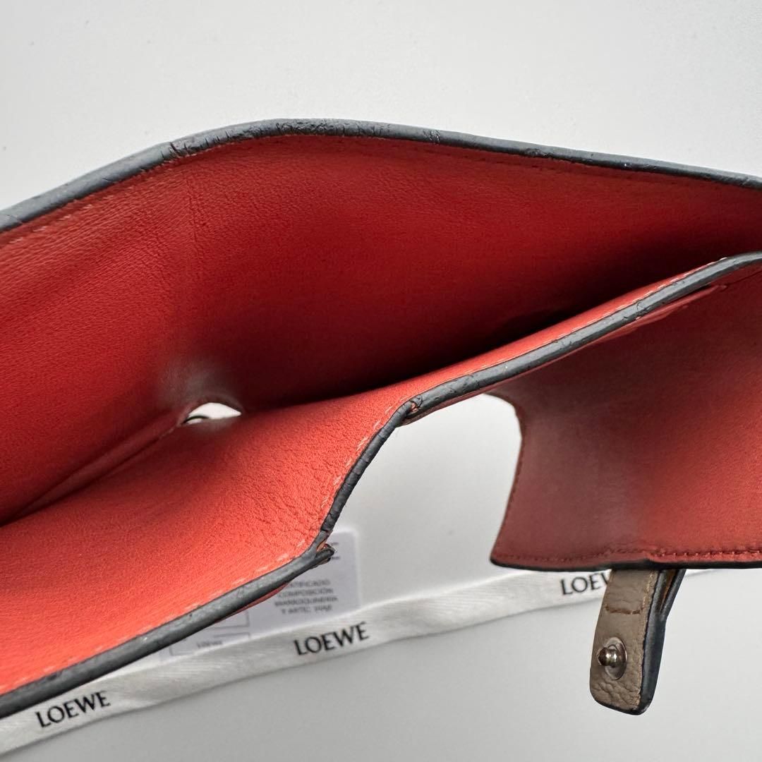  価格 176 LOEWE ロエベ 3つ折り財布 三つ折り財布 折り財布