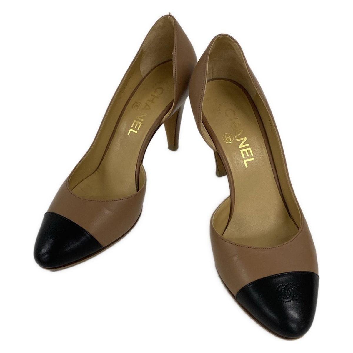 CHANEL(シャネル) パンプス 36 C レディース - G26704 ライトブラウン