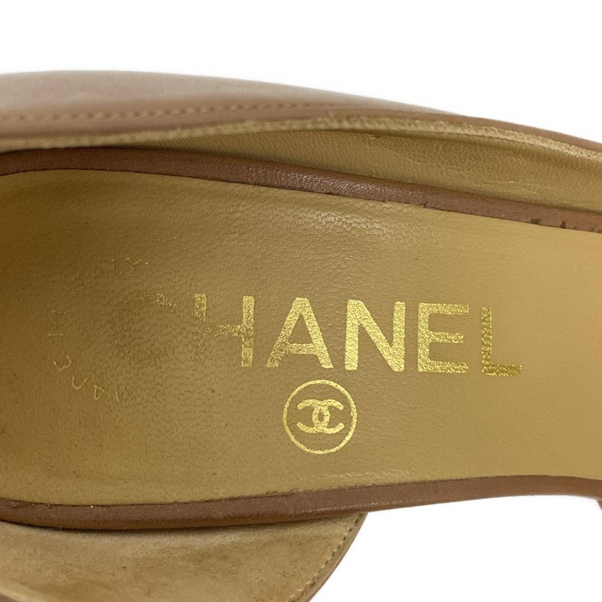 CHANEL(シャネル) パンプス 36 C レディース - G26704 ライトブラウン