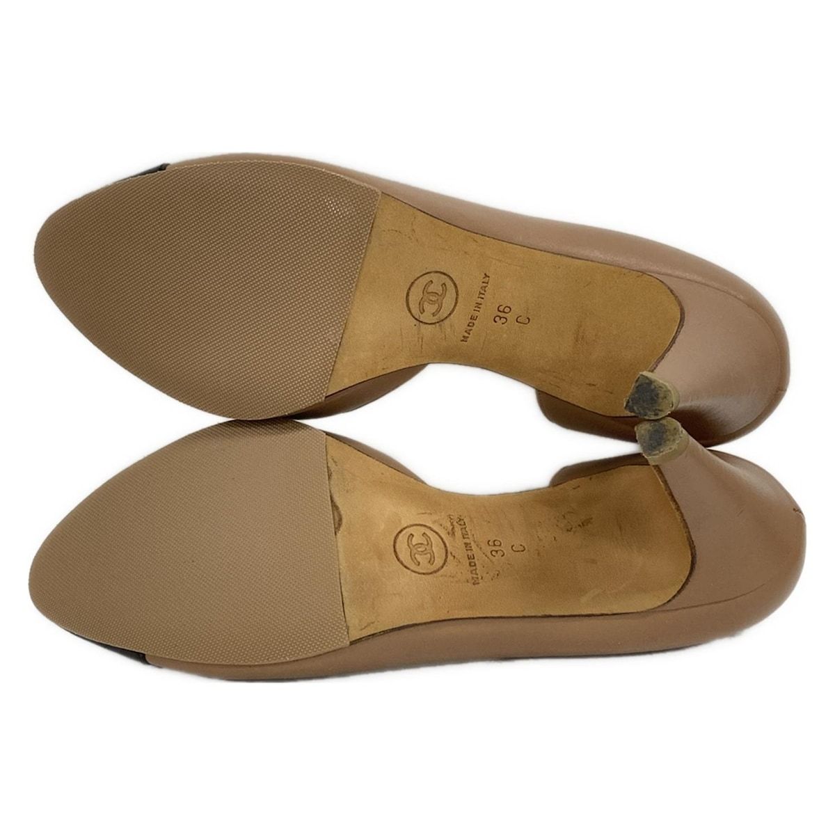 CHANEL(シャネル) パンプス 36 C レディース - G26704 ライトブラウン