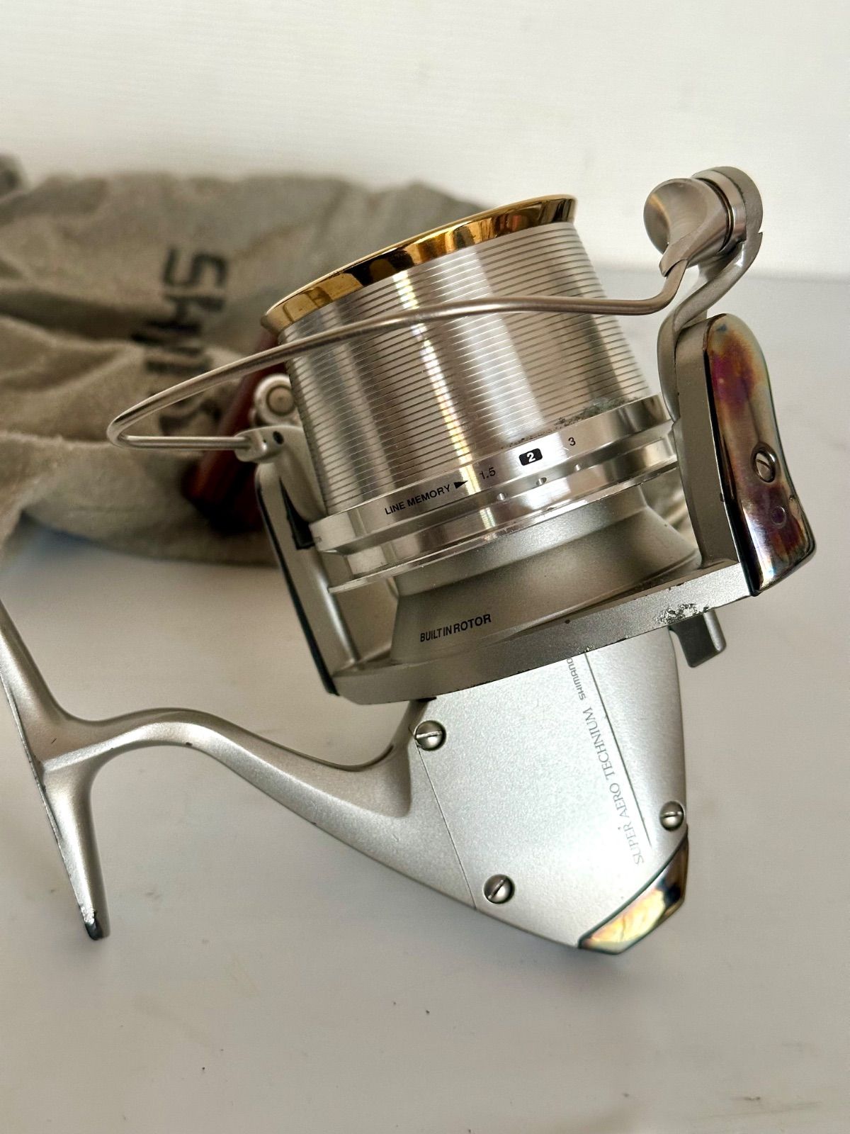 シマノ スーパーエアロテクニウム SHIMANO サーフリール キススペシャル チタニウム