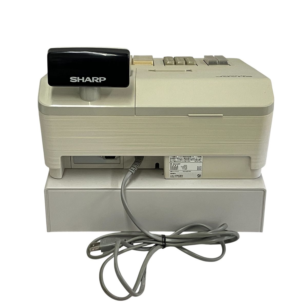 SHARP XE-A207 キャッシュ レジスター 業務用 店舗 電化製品 カギなし