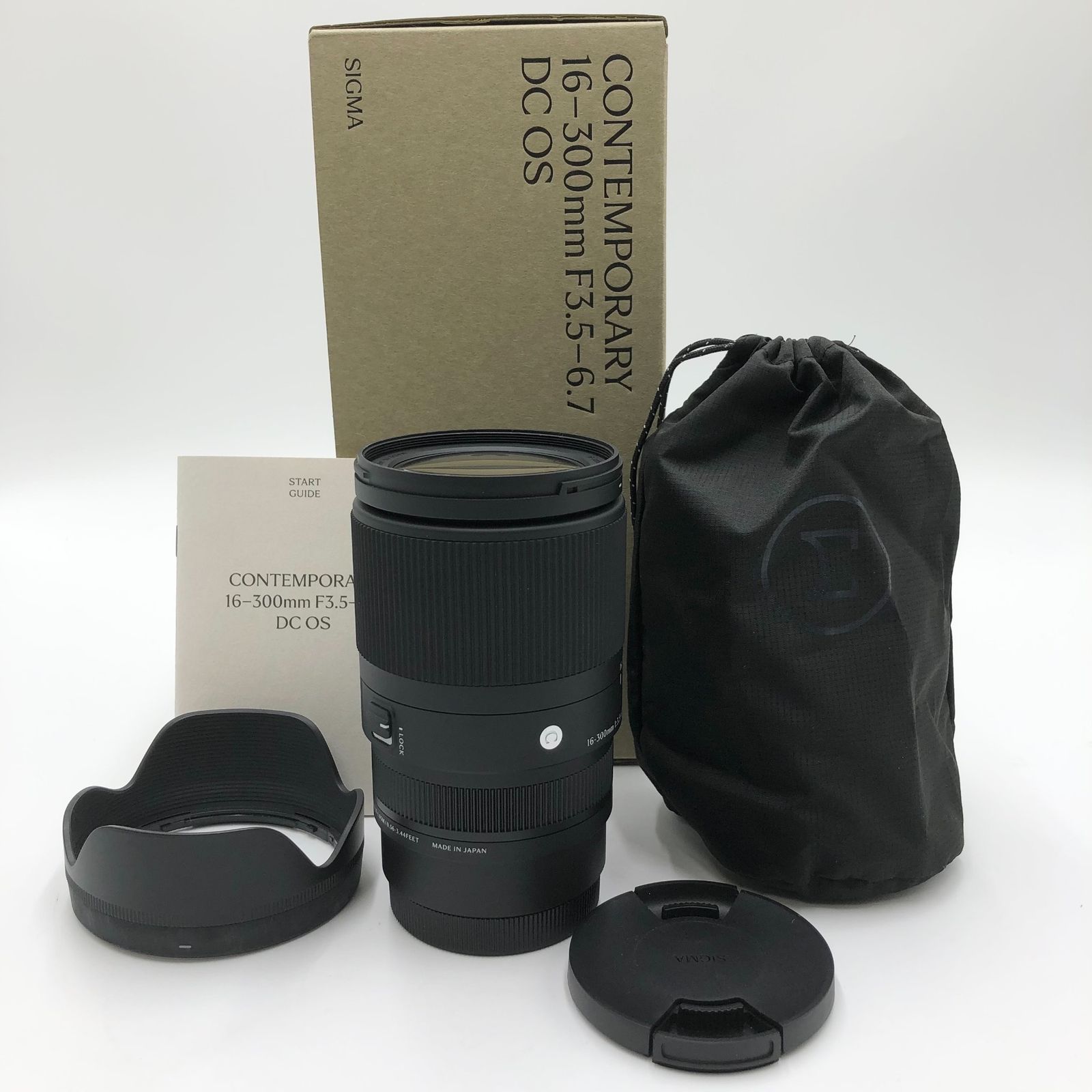 シグマ Sigma レンズ 16-300 mm F 3.5-6.7 DC OS Lマウント 高倍率ズーム 標準 APS-C Cantemporary ミラーレス