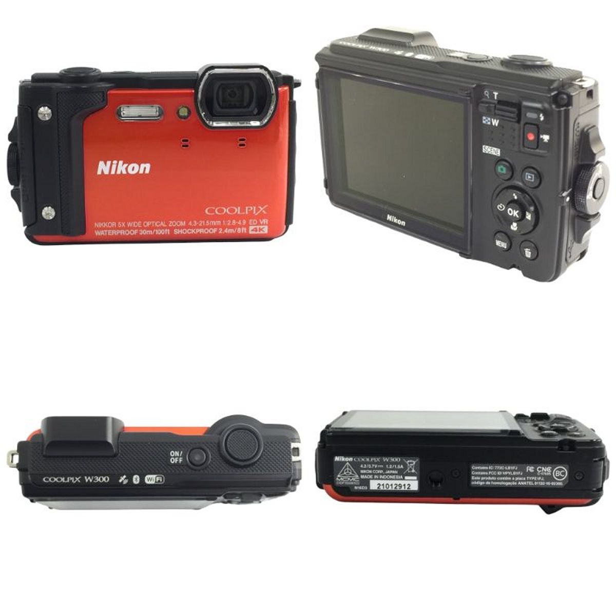 Nikon ニコン COOLPIX W 300 コンパクトデジタルカメラ コンデジ