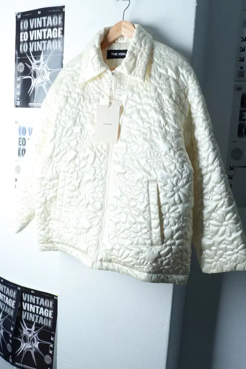 W F THE VERLIN ダウン アウター ジャケット キルティング フラワー -16 A 6