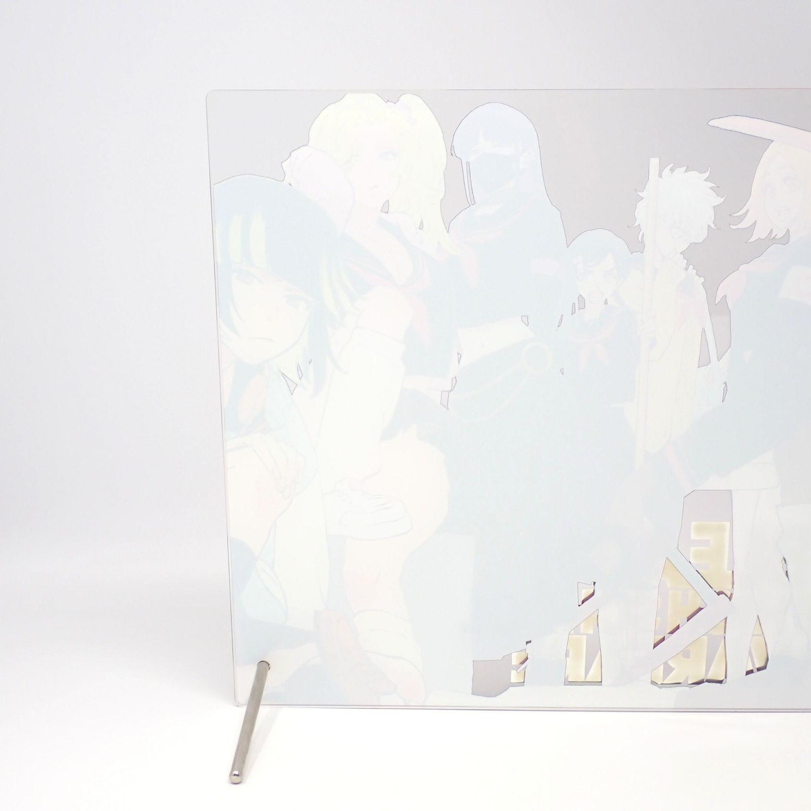 WORLD 箔押しアクリルプレート