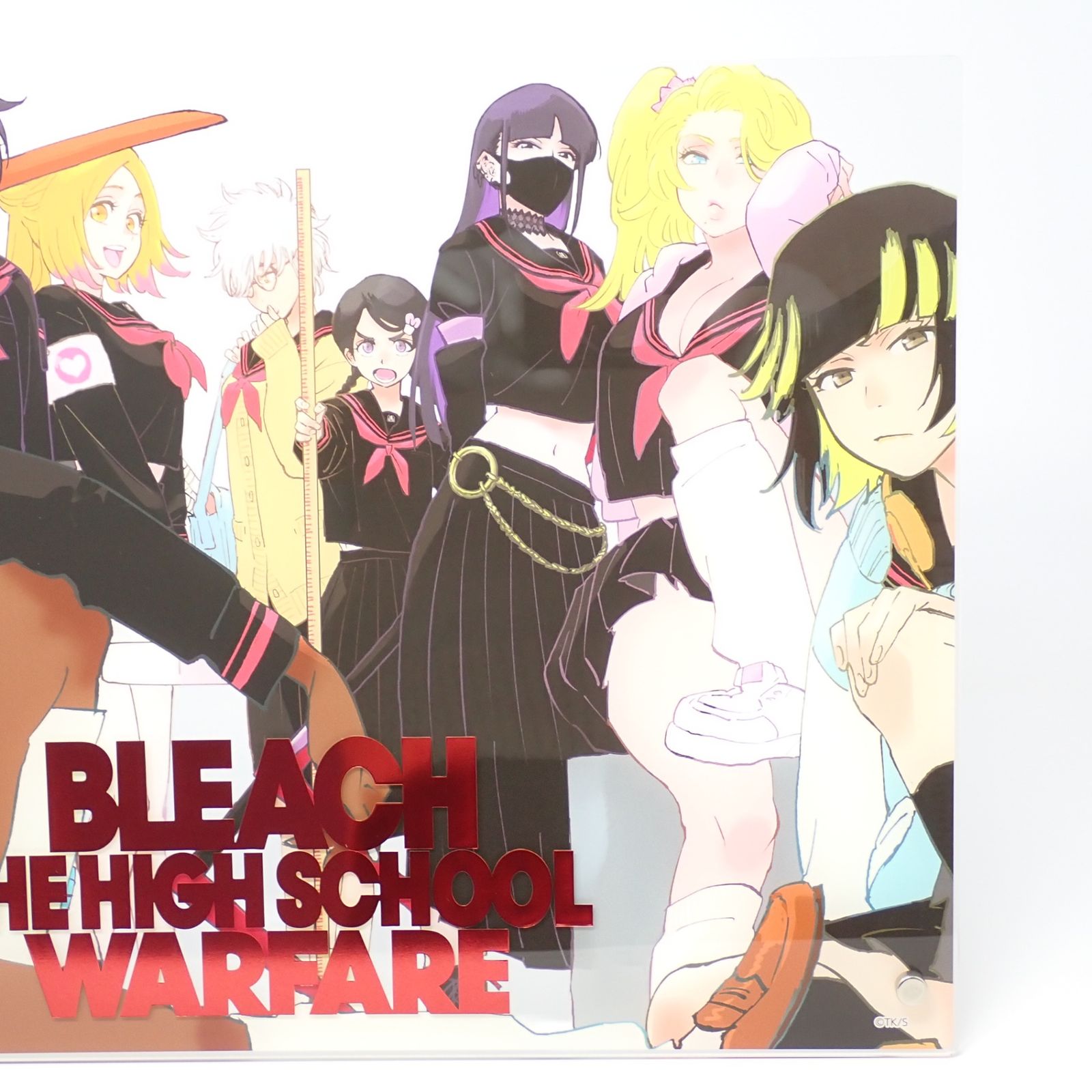 BLEACH WORLD 箔押しアクリルプレート 護廷高校ver アクリルスタンド キャラクターグッズ ゲーム おもちゃ グッズ