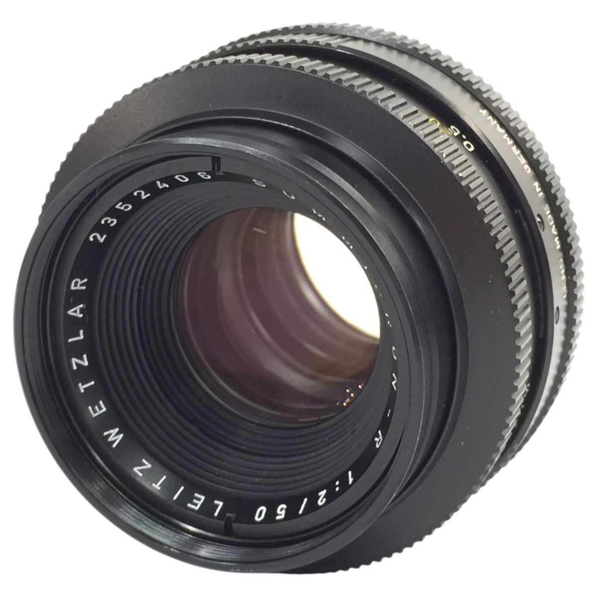 アニメ 261Ernst Leitz GmbH Wetzlar Summicr LEICA ライカ SUMMICRON-R 1:2/50 LEITZ WETZLAR カメラレンズ 中古