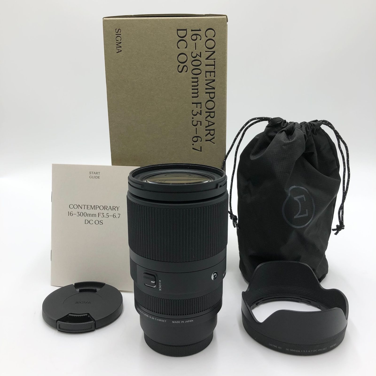 シグマ Sigma レンズ 16-300 mm F 3.5-6.7 DC OS FUJIFILM 富士フイルム Xマウント 高倍率ズーム 標準 APS-C Cantemporary ミラーレス