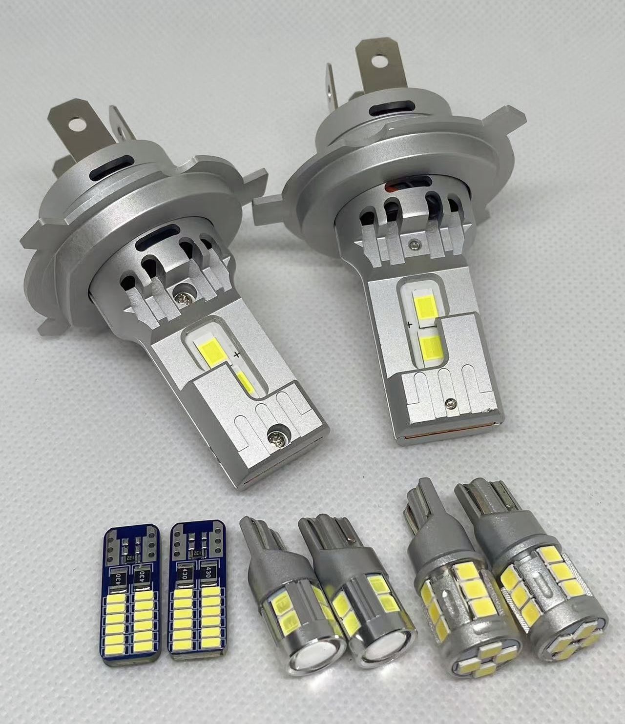プロボックス◎爆光 H4ヘッドライト T10 LED ルームランプ 10個セット プロボックス NHP/NSP160V 高輝度 H4 ヘッドライト T16 バックランプ