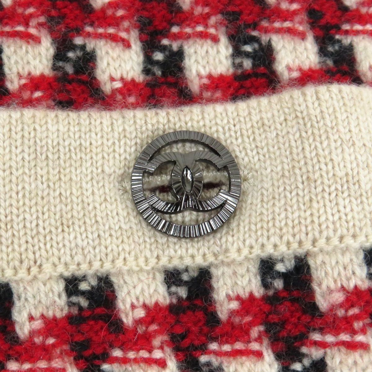 シャネル ココマーク カシミヤ ニット カーディガン P46781K05898