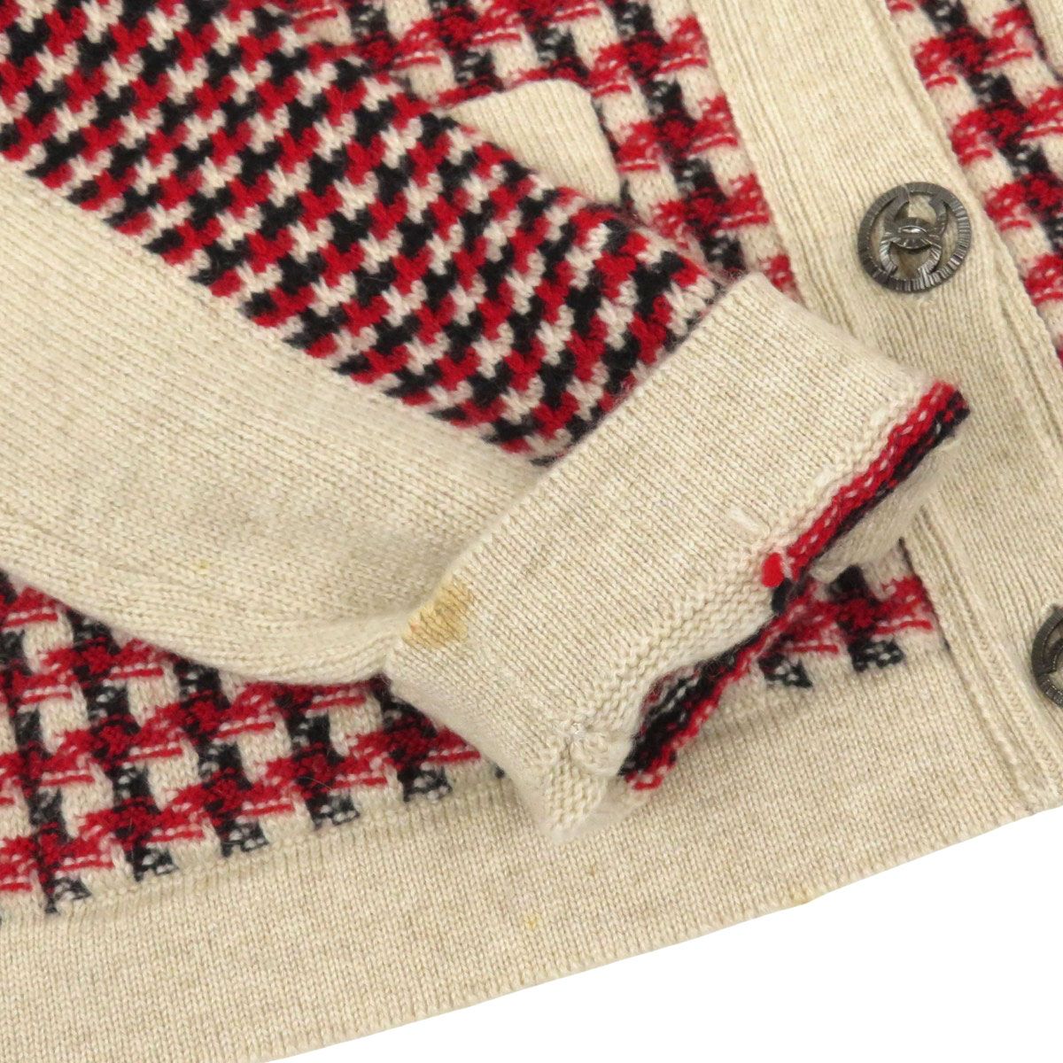 シャネル ココマーク カシミヤ ニット カーディガン P46781K05898