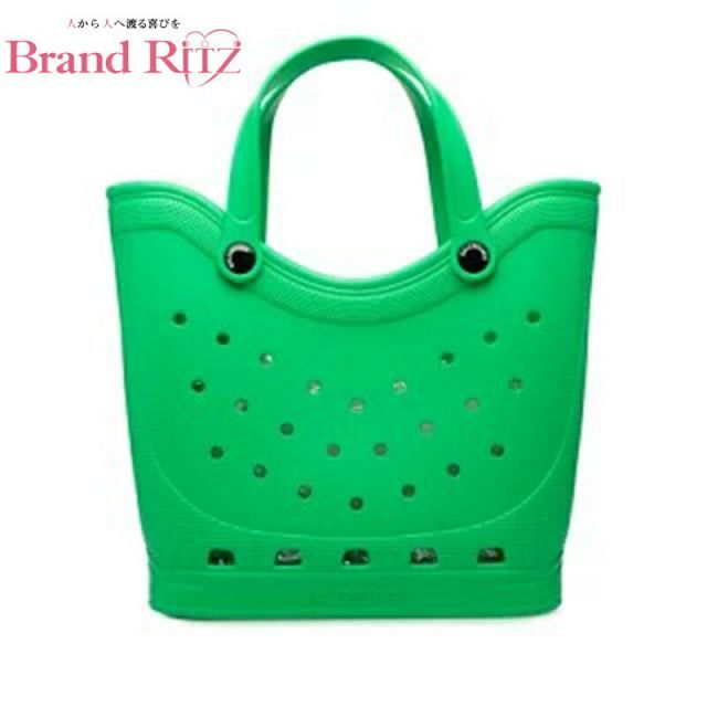 バレンシアガ  クロックス  ラバートートバッグ 中古 BS99 中古 美品 バレンシアガ × CROCS クロックス Aランク ラージ トート