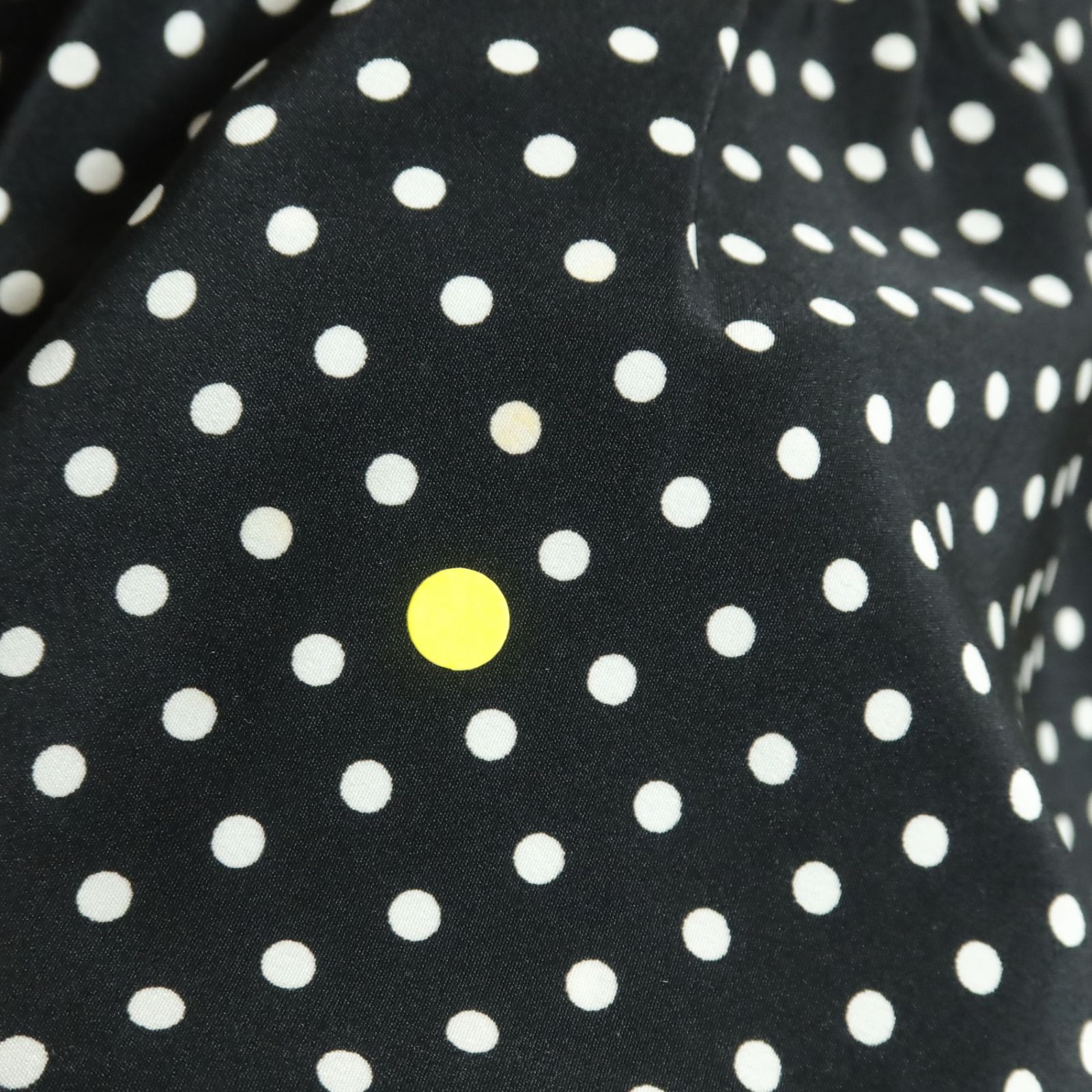 ピンクハウス☆ドットpt♪ティアードスカート 黒系 マーメイド風  