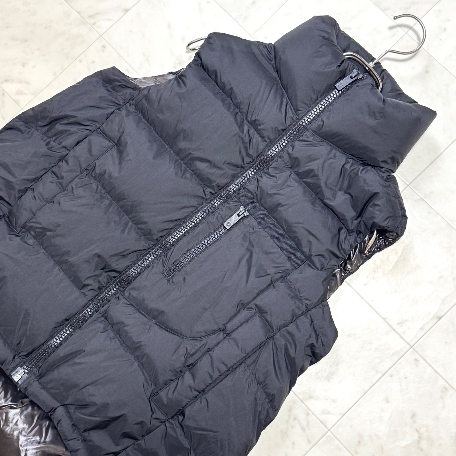 ユニクロ +J ダウンボリュームベスト ブラック S ジルサンダー - メルカリ