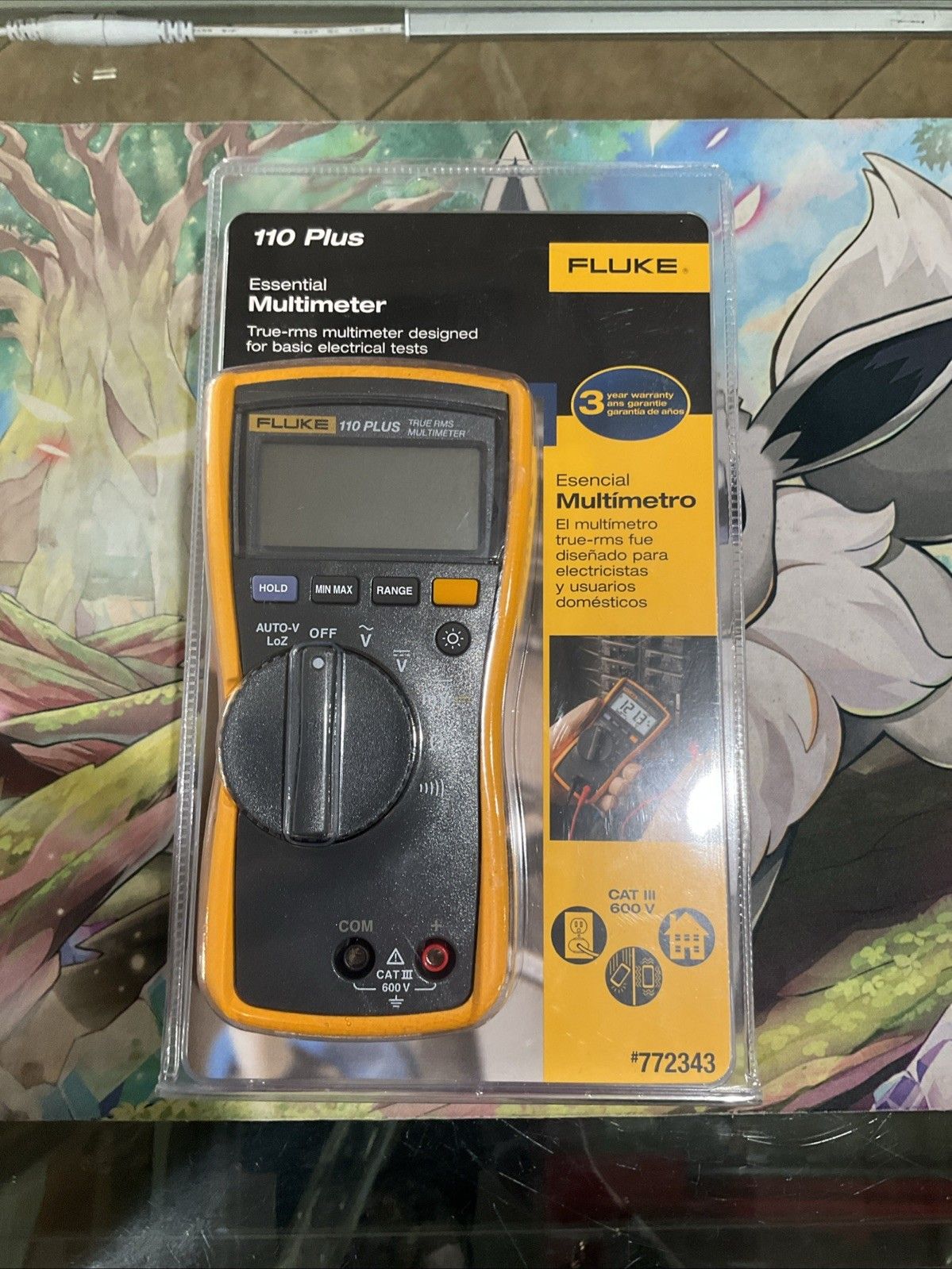 Fluke 110 Pl エッセンシャル マルチメーター 真の実効値マルチメーター