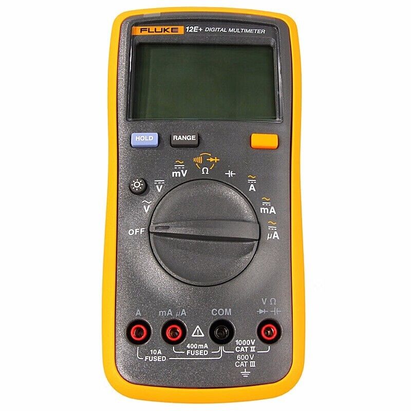 Fluke 12 E デジタルマルチメーター AC|DC|ダイオード|R|C 電圧 電流 抵抗 静電容量