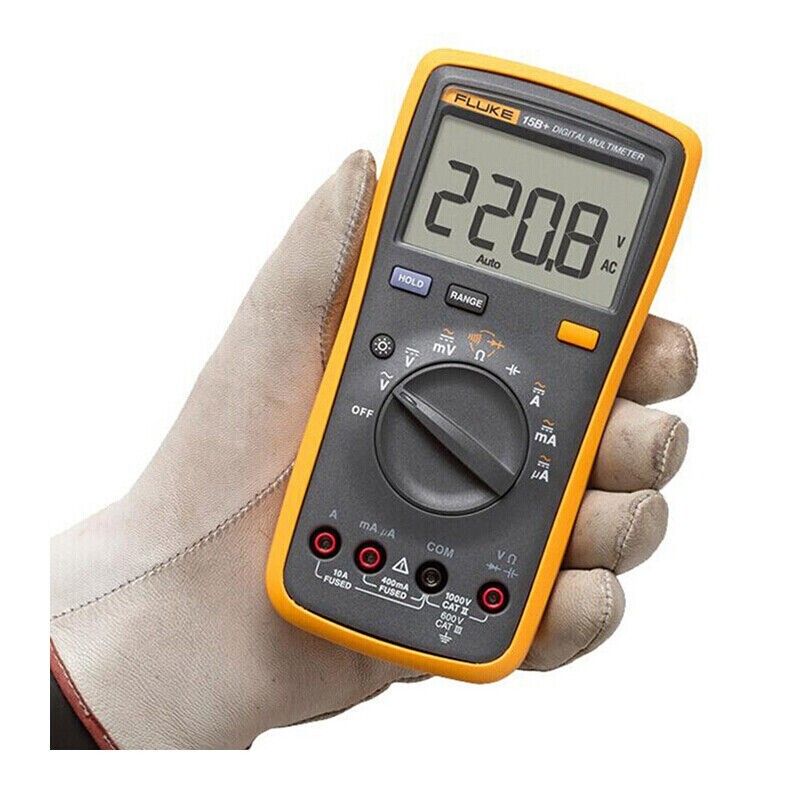 Fluke 15 B マルチメーター 1000 V AC DC 電圧計 電流計 プロフェッショナル