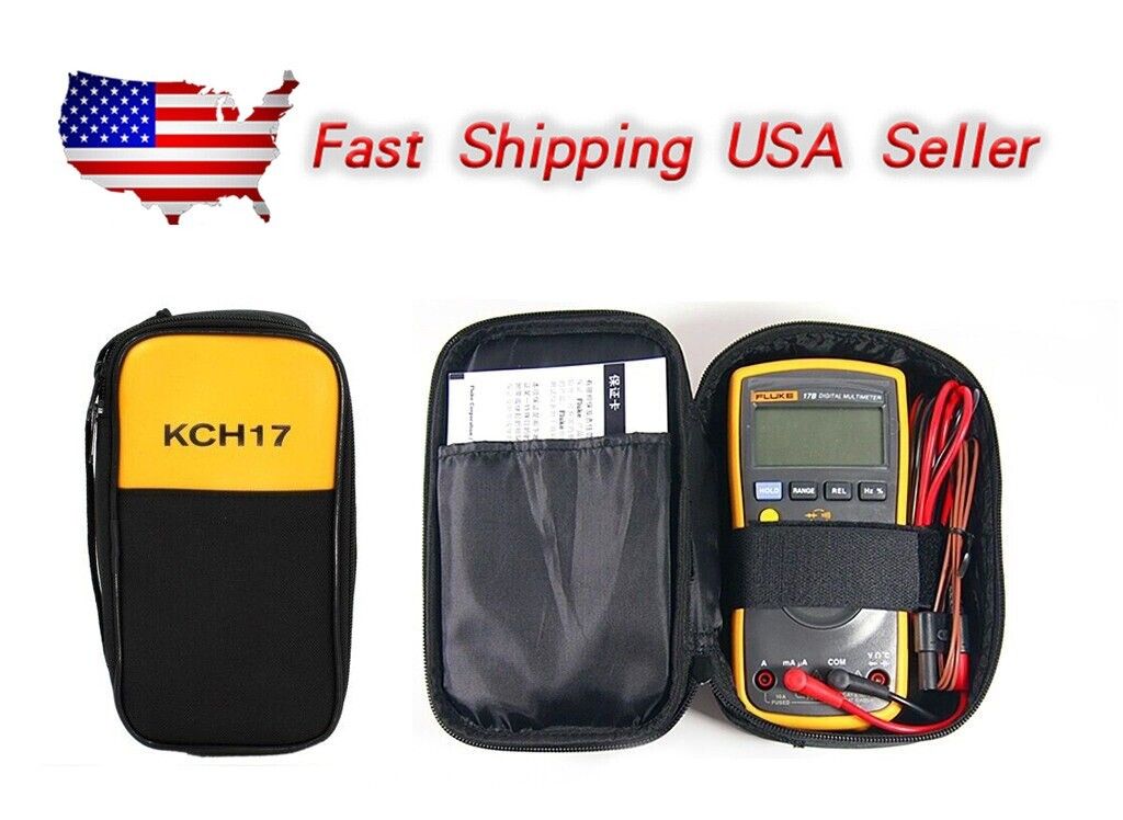 FLUKE 15 B F デジタルマルチメーター メーター LEDバックライト キャリーバッグ付き