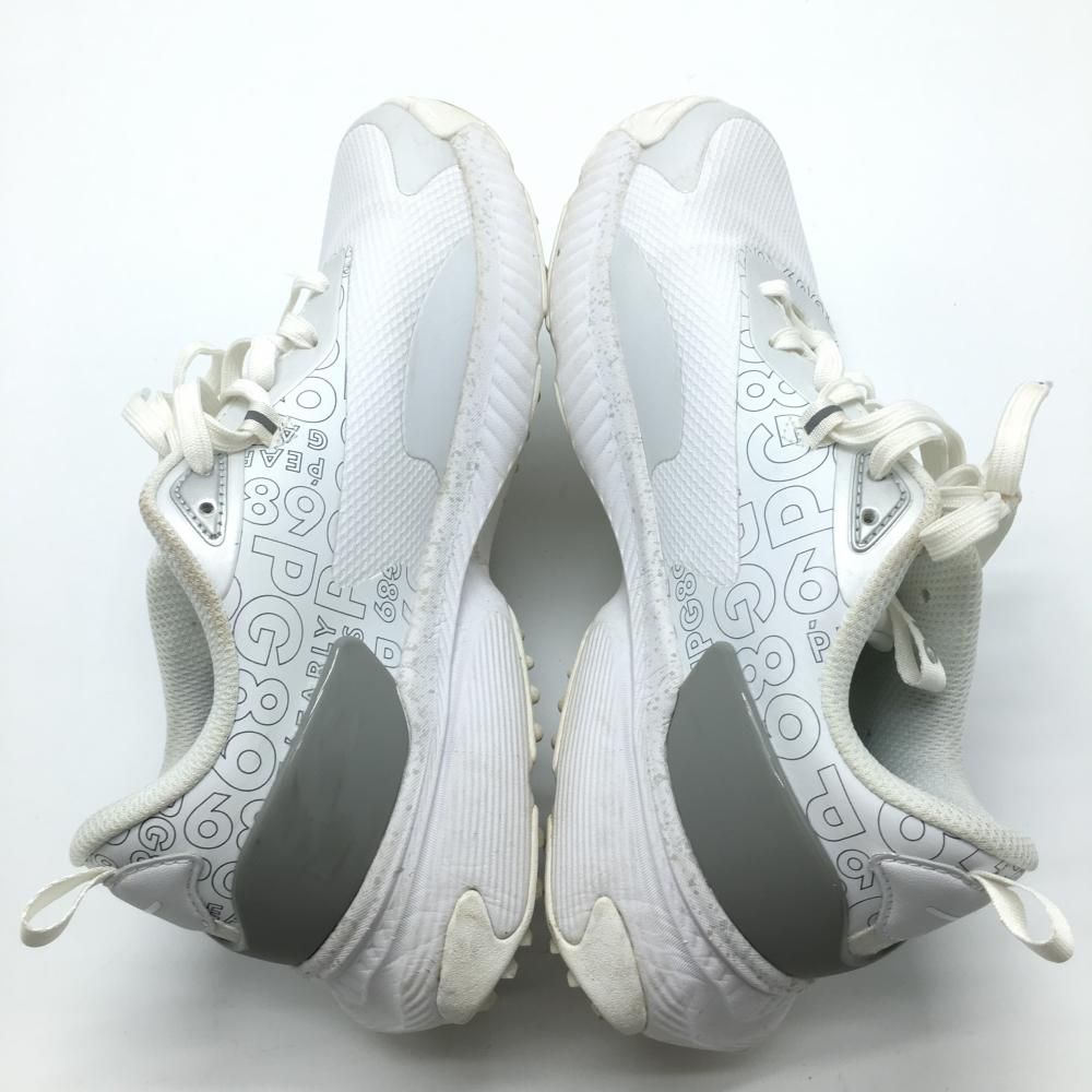 パーリーゲイツ　ニット　白　グレー　5 L カシミヤタッチタートルネックニットプルオーバー | PEARLY GATES