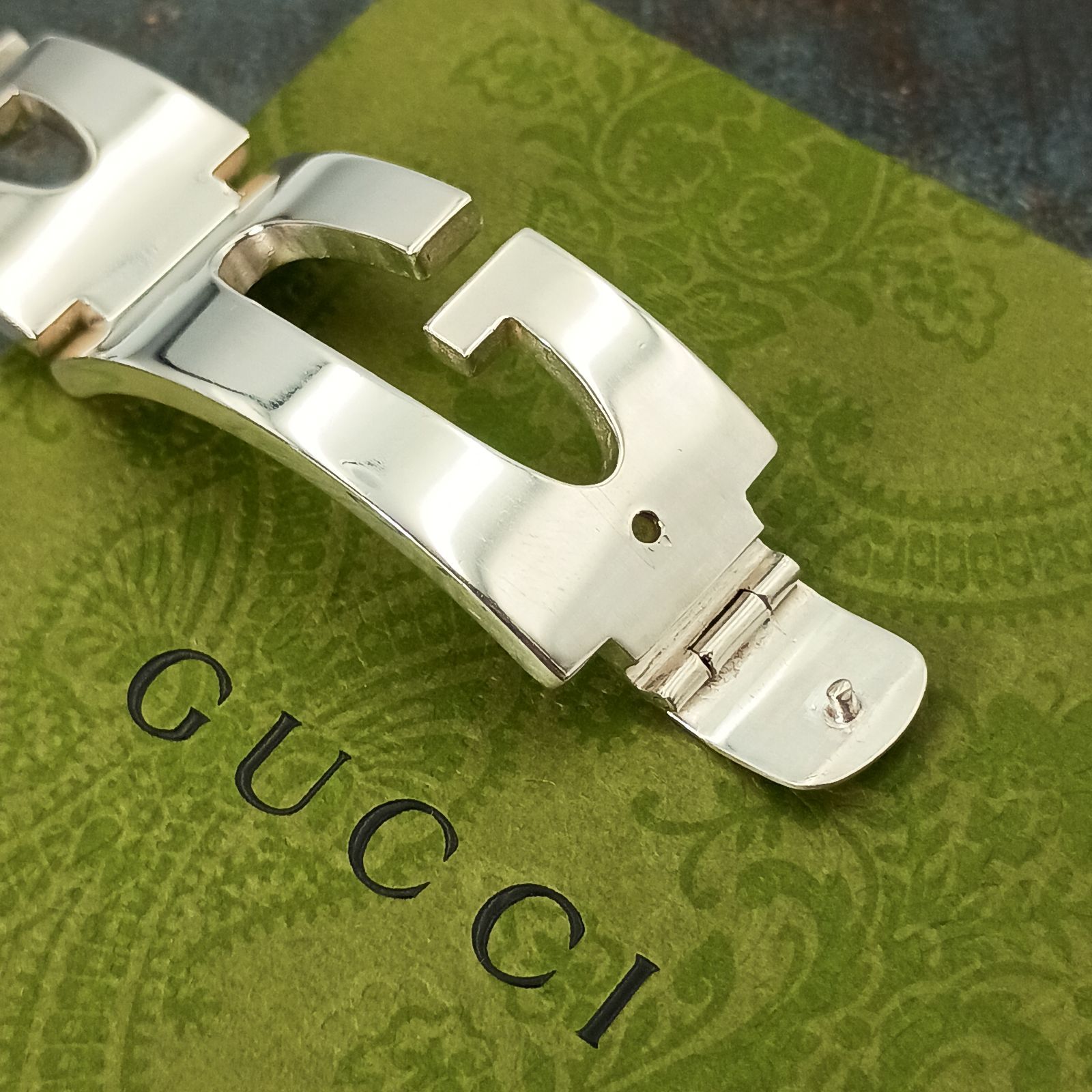 【アーカイブ】GUCCI Gモチーフ カットアウト ブレスレット トムフォード期 GUCCI グッチ Gモチーフ カットアウト ブレスレット メンズ トム