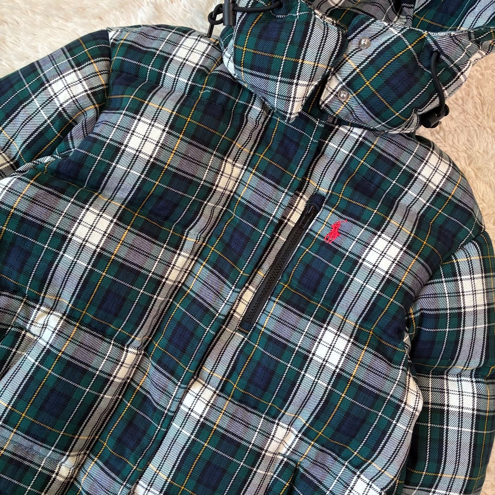 コレクション ☆Ralph Lauren チェック柄 ダウンフェザーブランケット