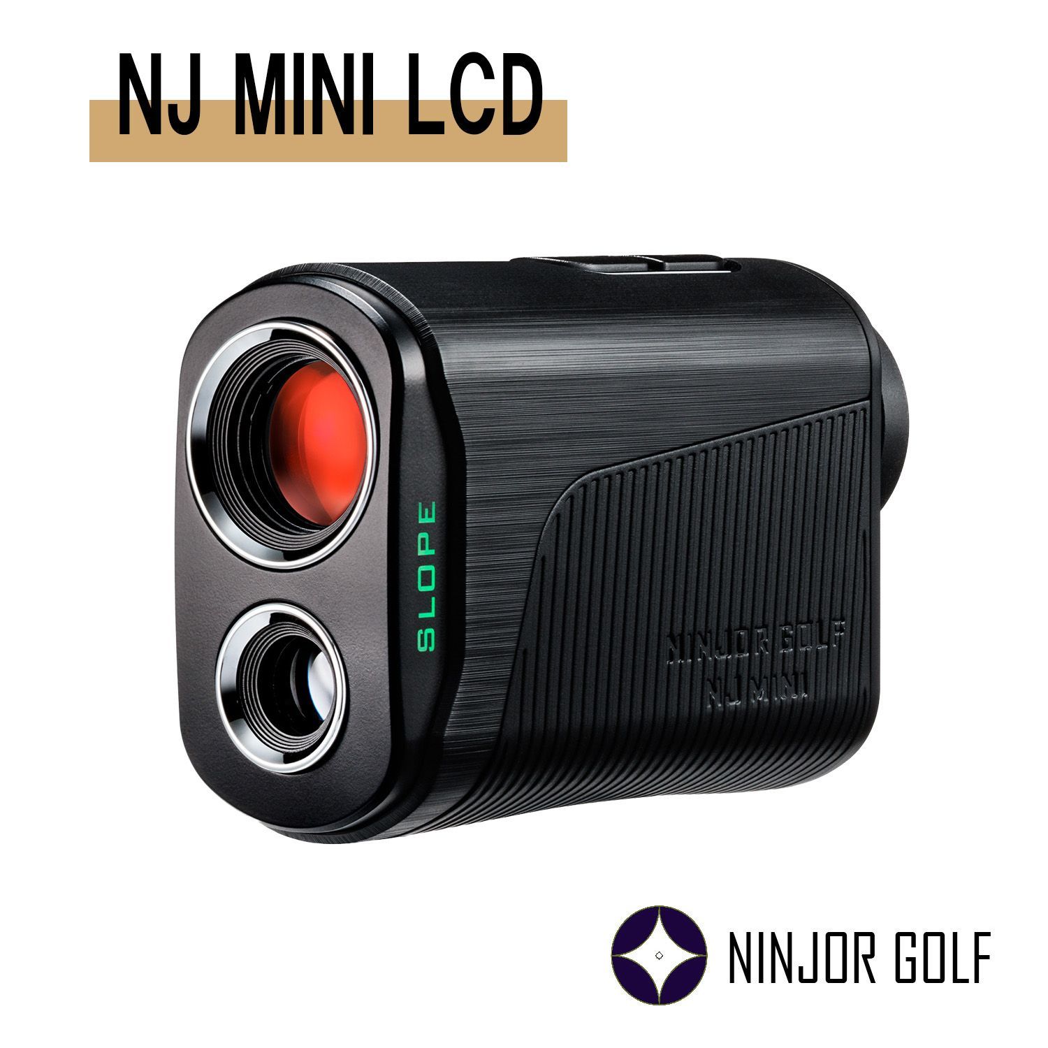 NINJOR GOLF公式・2年保証】NJ MINI LCD（黒1色LCD表示・2023年